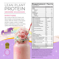 One Sol pea protein scoop, convenient serving for quick shakes and snacks.