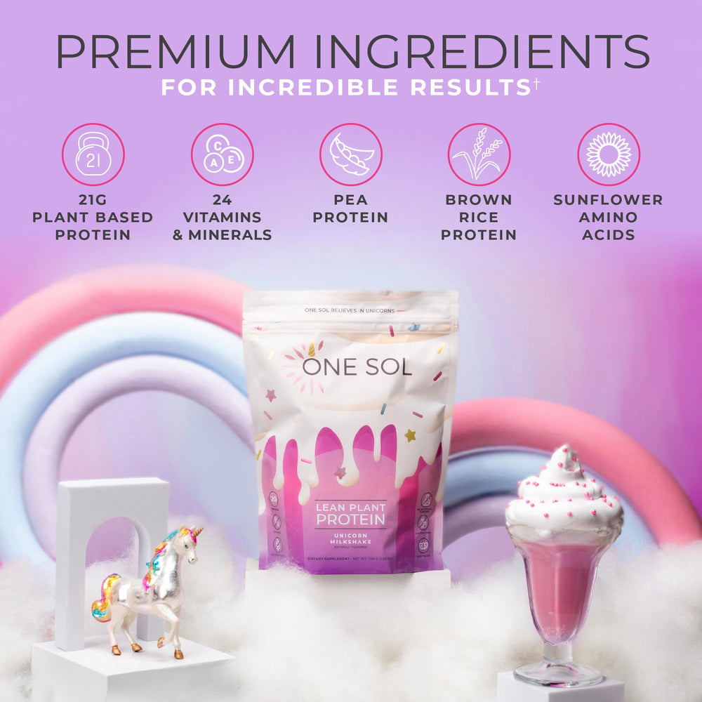 One Sol vegan-friendly formula supports dairy-free athletes and lifestyles.
