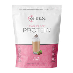 One Sol Lean Plant Protein powder bottle for vegan post-workout recovery support