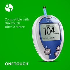 OneTouch Ultra-compatible meters shown with seamless use across devices