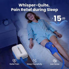 Ultra-quiet pump keeps noise to a minimum during therapy