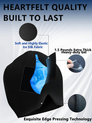 Onlyfacap Adjustable Size, elastic fabric, flexible wear for various head and neck shapes.