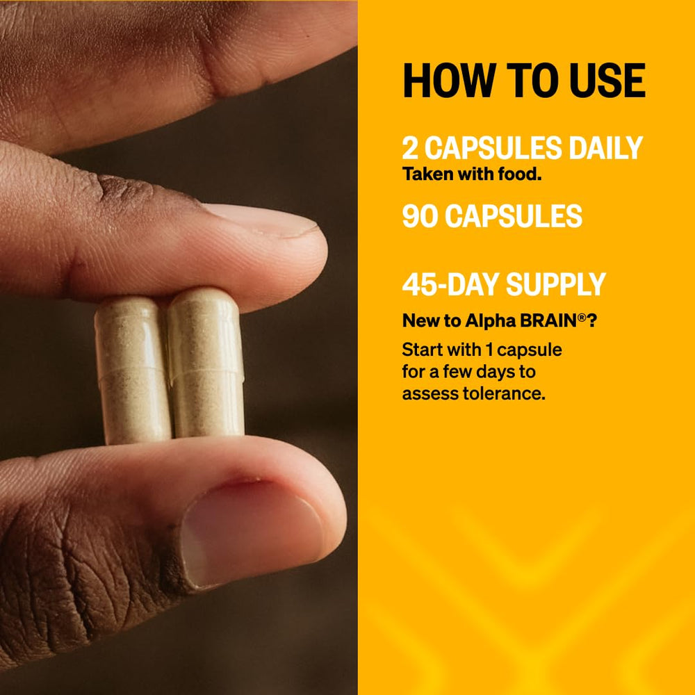 ONNIT Alpha Brain label close-up highlighting L-Theanine and Alpha GPC