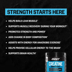 Athlete in gear with ONNIT Creatine Monohydrate ready for training