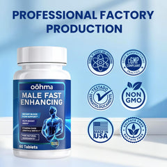 Oohma bottle beside a glass demonstrates easy daily intake.