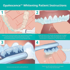Opalescence 20% gel dispense close-up for targeted whitening