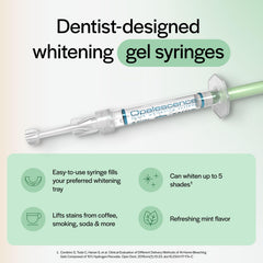 Opalescence syringe ready for at-home whitening application