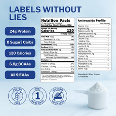 Opportuniteas smoothie with whey demonstrates easy integration into healthy drinks.