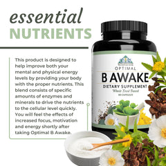 Supplement facts label highlights dairy-free and non-GMO