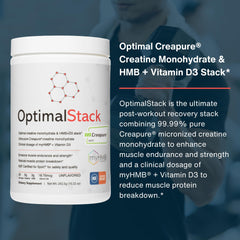 OptimalStack scoop-dispense demonstrates precise 9.75g servings for easy daily use.
