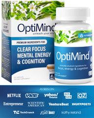 Optimind B1 and B12 vitamin section suggests balanced brain nourishment.