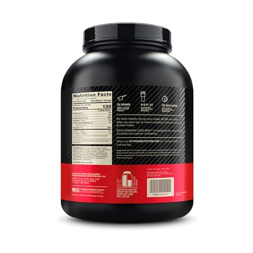 Lifestyle shot of morning routine with Gold Standard whey coffee for daily protein.