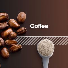 Optimum Nutrition Gold Standard whey coffee scoop ready for quick shakes after training.