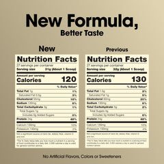 Optimum Nutrition Gold Standard vanilla whey scoop for measuring a perfect serving