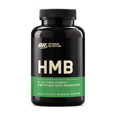 Optimum Nutrition HMB 1000 bottle front highlighting trusted performance support