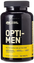 Optimum Nutrition Opti-Men bottle front view for daily vitality support.
