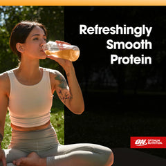 Optimum Nutrition Pro Quench whey isolate visual close-up