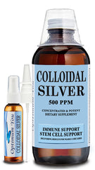 Optimum You Colloidal Silver 32oz bottle for daily home use