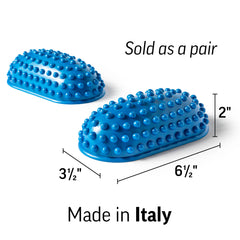 OPTP PRO-PODS foot massage on the texture targets plantar fascia relief.
