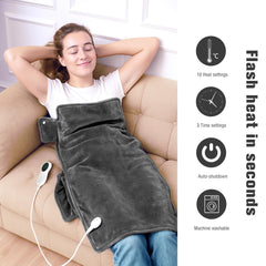 OPUGK heating pad on arms and legs provides soothing heat