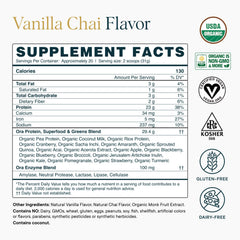 Ora Organic Vanilla Chai kitchen scene illustrating simple healthy routines