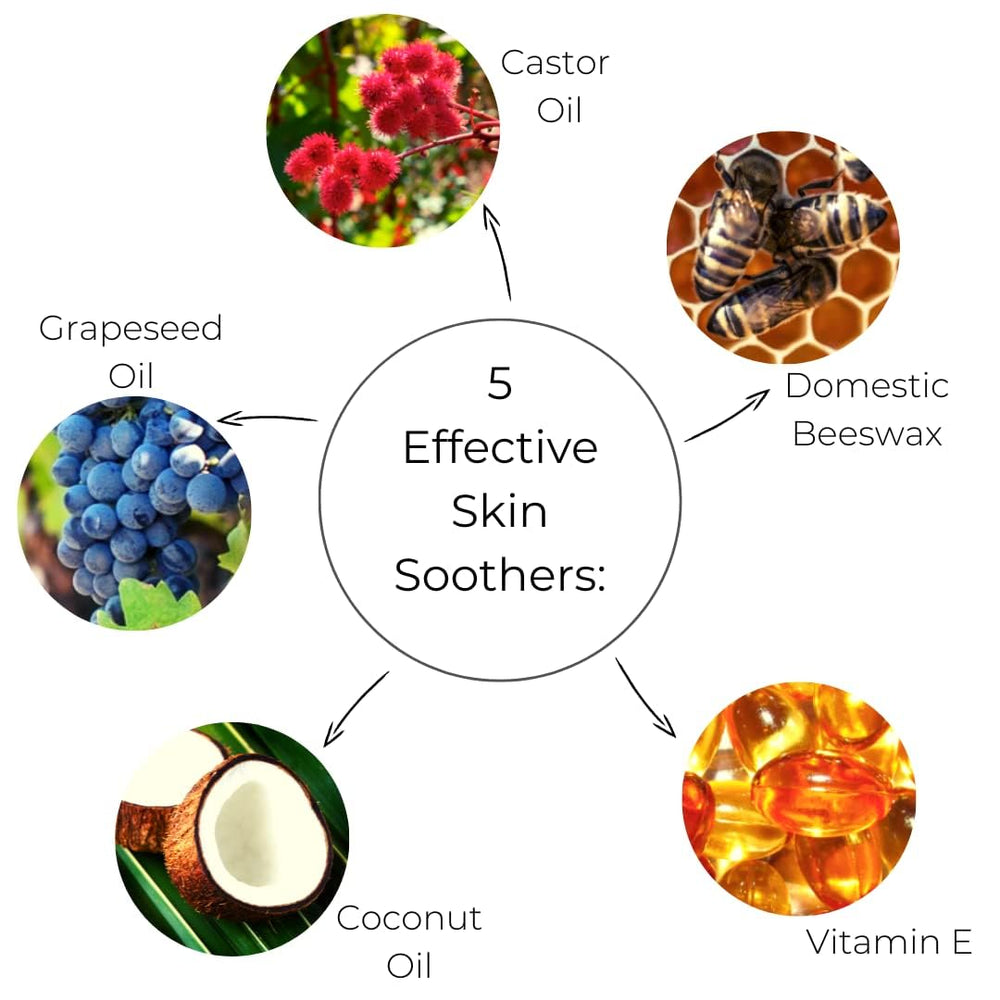 Ora's Amazing Herbal Touchy Skin Salve USA-made woman-owned product packaging.