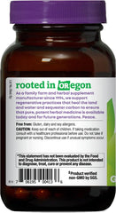 Oregon's Wild Harvest Bilberry ingredients closeup showing Non-GMO, allergen-free formula