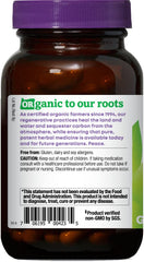 Oregon's Wild Harvest Ginkgo label view emphasizes organic certification and allergen-free formula