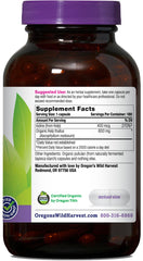 Oregon's Wild Harvest Kelp label—certified organic, non-GMO, gluten-free