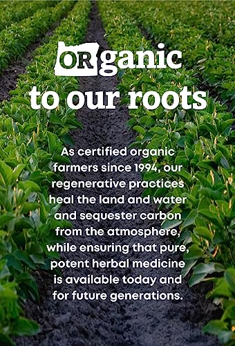 Oregon's Wild Harvest bottle label showing organic certification for trusted quality