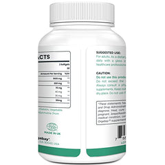 Orgabay quercetin phytosome capsules close-up emphasizing softgel form.