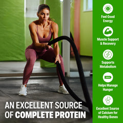 Orgain gluten-free keto-friendly shake packaging emphasizes dietary suitability.