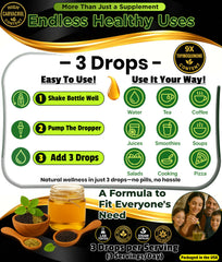 Organic black seed oil, cold-pressed with rich aroma