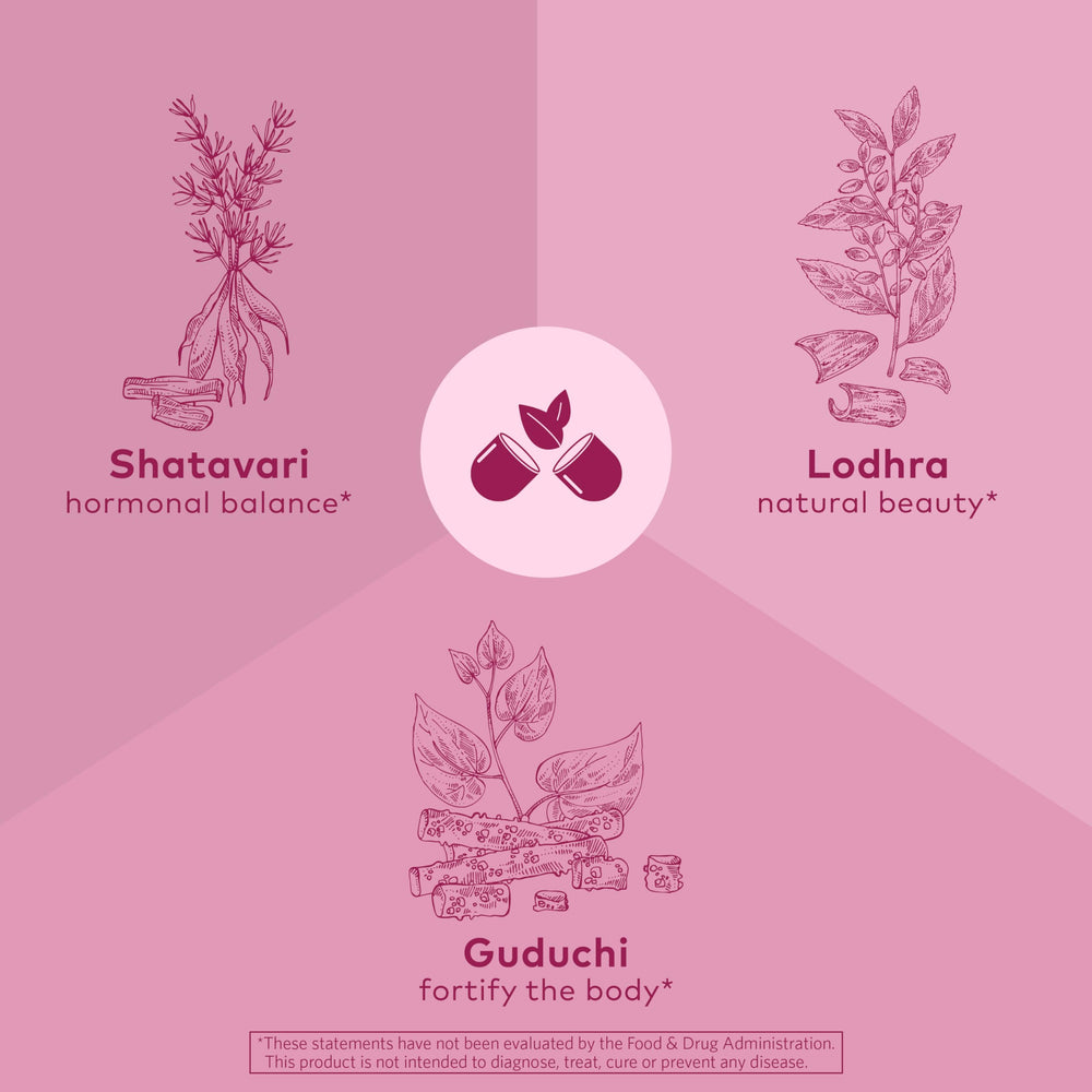 ORGANIC INDIA Essential Female herbs field conveys sustainable sourcing for wellness.