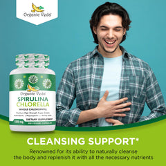 Sealed Organic Veda packaging preserves freshness.