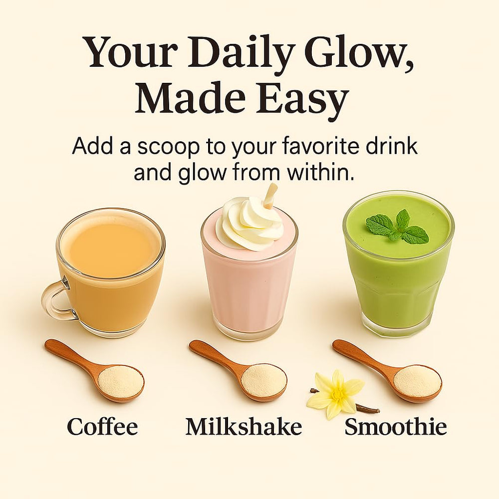 Irish Sea Moss and collagen visuals signal natural detox and energy support.