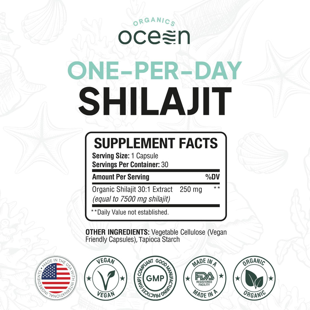 Organics Ocean High-Elevation Shilajit shows rugged Himalaya origin