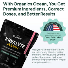 Krealyte Fusion electrolyte blend supports hydration during training
