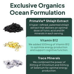 Vitamin B12 crystal image; enhanced energy and cellular vitality with shilajit