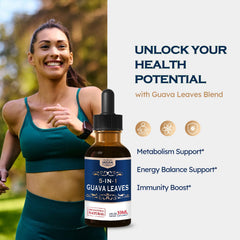 ORGANIHERBENCE guava leaves extract visual highlights natural ingredients for daily energy balance