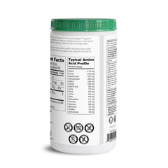 Organika collagen powder dissolves in coffee to support daily wellness