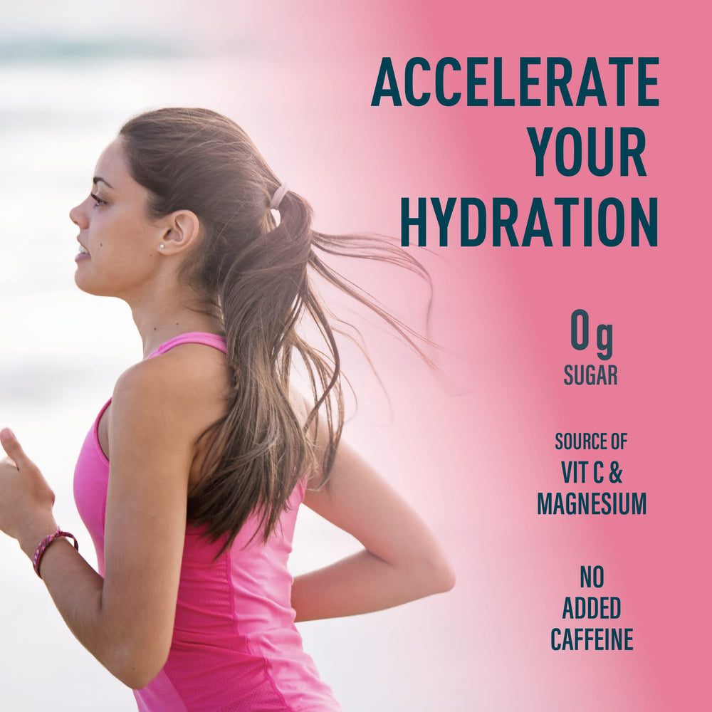 Organika Pure Electrolytes Raspberry scoop for fast, sugar-free hydration.