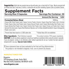 Organixx Kidney and Liver Support energy and sleep scene with clock nearby