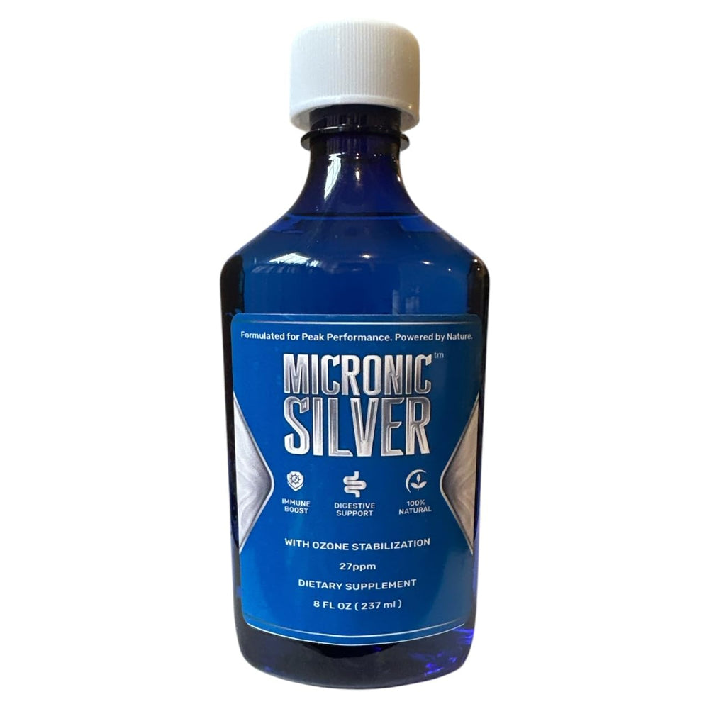 Micronic Silver bottle front by Oriental Herb Company for everyday natural use