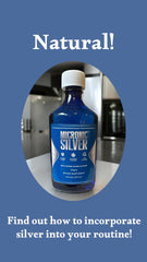 Micronic Silver packaging image emphasizing durable container and long shelf life