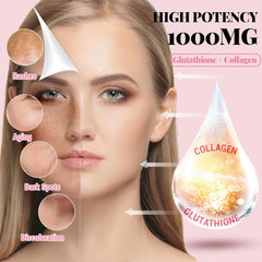 Orinthalixium vegan collagen booster blend graphic highlighting skin vitality.