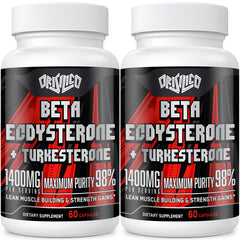 Orisilico bottle close-up showing high-purity beta-ecdysterone and turkesterone ingredients for natural muscle support.