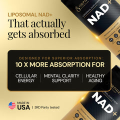 Orphira Liquid NAD+ pour demonstrates precise dosing for consistent use