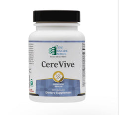 Ortho Molecular Cerevive bottle supports calmer focus and daily resilience.