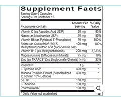 Ortho Molecular Cerevive packaging signals mood-support supplementation for daily use.
